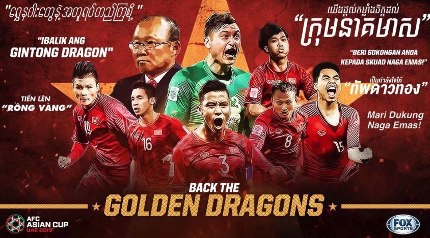 Đến truyền thông châu Á cũng làm poster, kêu gọi ĐNA gác lại hận thù cổ vũ Việt Nam - Bóng Đá