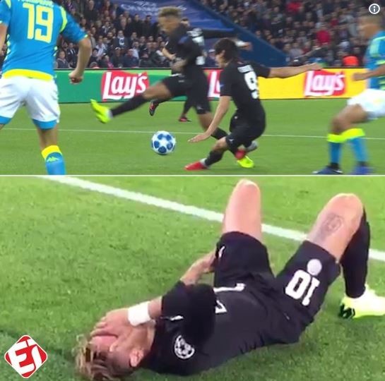 Bị Cavani trả đũa ngay trên sân, Neymar giận sôi máu - Bóng Đá