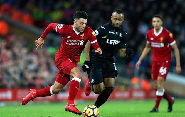 Ghi 1 bàn vào lưới Swansea, Oxlade-Chamberlain vẫn cảm thấy thất vọng - Bóng Đá