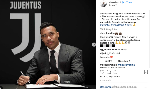 CHÍNH THỨC: Sao Juventus gia hạn thêm 5 năm, chấn dứt hy vọng của Man Utd - Bóng Đá