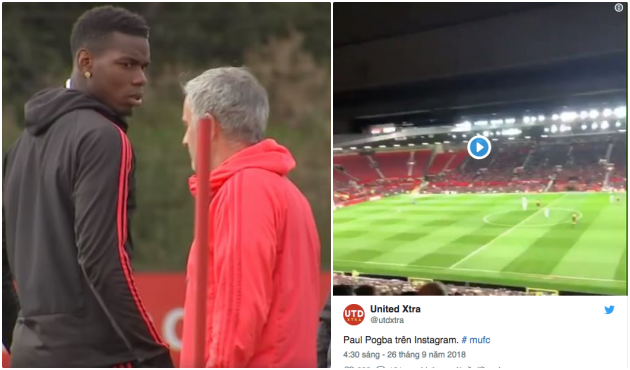 Đây! những gì Mourinho đã nói khiến Pogba 'trừng mắt' - Bóng Đá