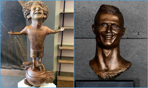 NHM chế giễu tượng tôn vinh Salah xấu hơn cả thảm hoạ của CR7 - Bóng Đá
