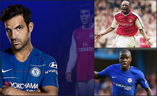 Cesc Fabregas và đội hình 