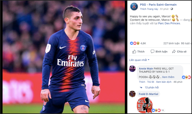 CỰC NÓNG: PSG ra thông báo đặc biệt trước trận gặp Man Utd - Verratti - Bóng Đá