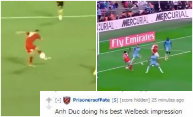 NHM ví von pha dứt điểm của Anh Đức như... Welbeck - Bóng Đá