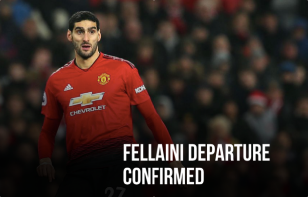 CHÍNH THỨC: Fellaini rời Man Utd đến CSL, nhận lương cao hơn Sanchez - Bóng Đá