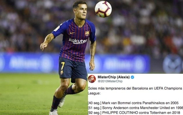 Coutinho đi vào lịch sử Barcelona - Bóng Đá