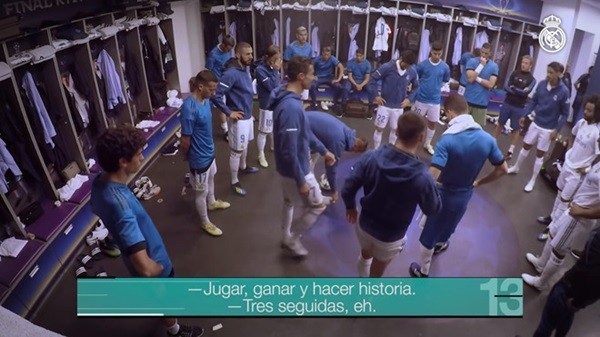 Real tiết lộ hình ảnh cuối cùng về Ronaldo trong phòng thay đồ - Bóng Đá