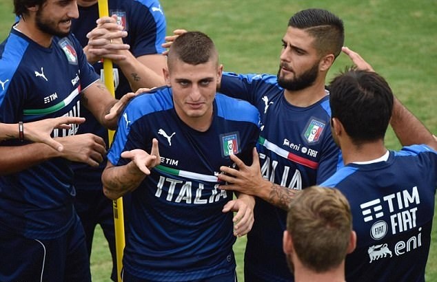 Italia tập luyện - Bóng Đá
