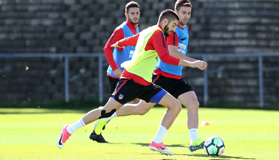 Ảnh Atletico tập luyện - Bóng Đá