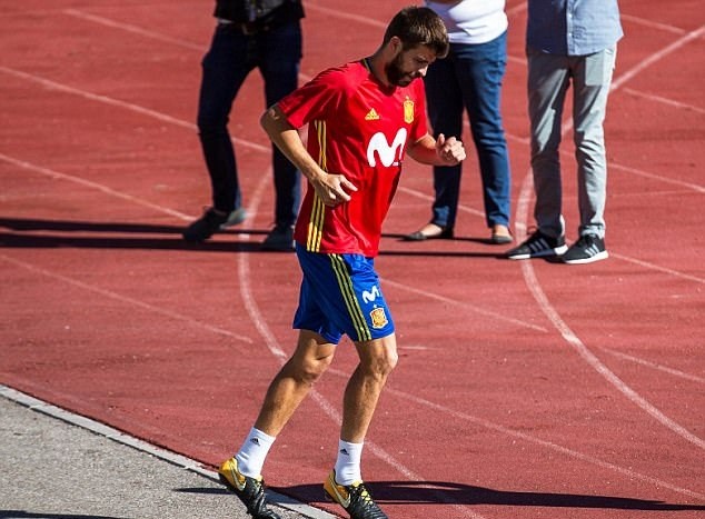 Tây Ban Nha tập luyện - Bóng Đá