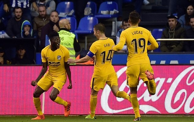 Deportivo 0-1 Atletico - Bóng Đá