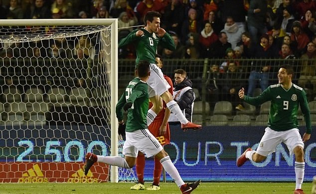 Bỉ 3-3 Mexico - Bóng Đá