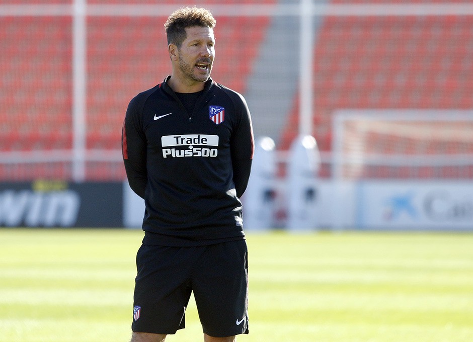 Atletico tập luyện - Bóng Đá