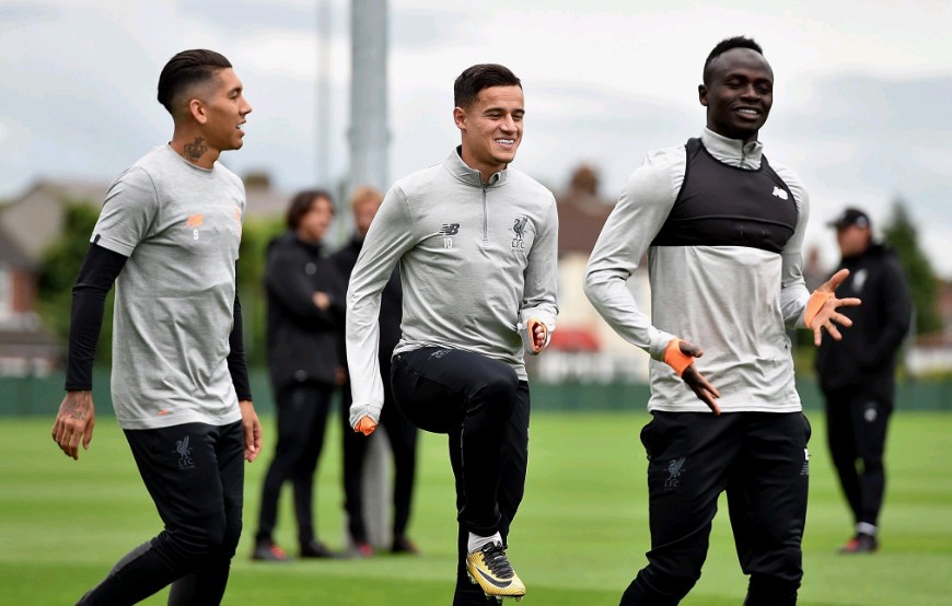 Ảnh Liverpool tập luyện - Bóng Đá