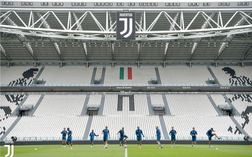 Juventus tập luyện - Bóng Đá