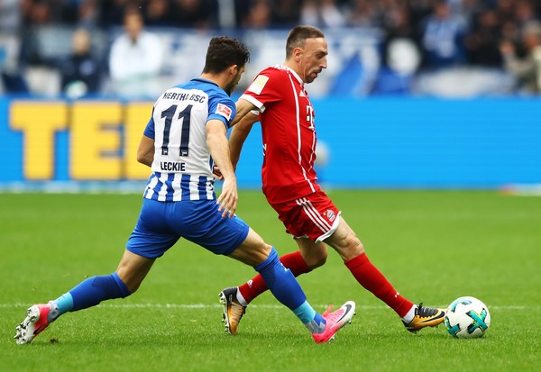 Hertha Berlin 2-2 Bayern Munich - Bóng Đá