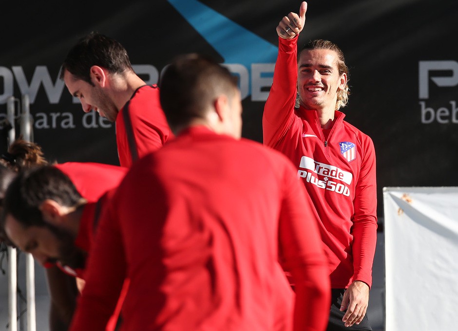 Atletico tập luyện - Bóng Đá