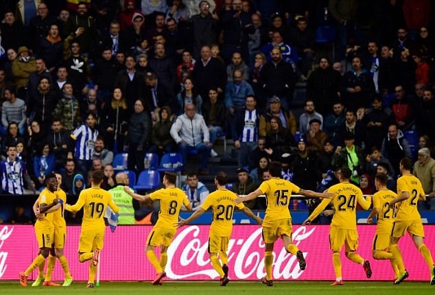 Deportivo 0-1 Atletico - Bóng Đá