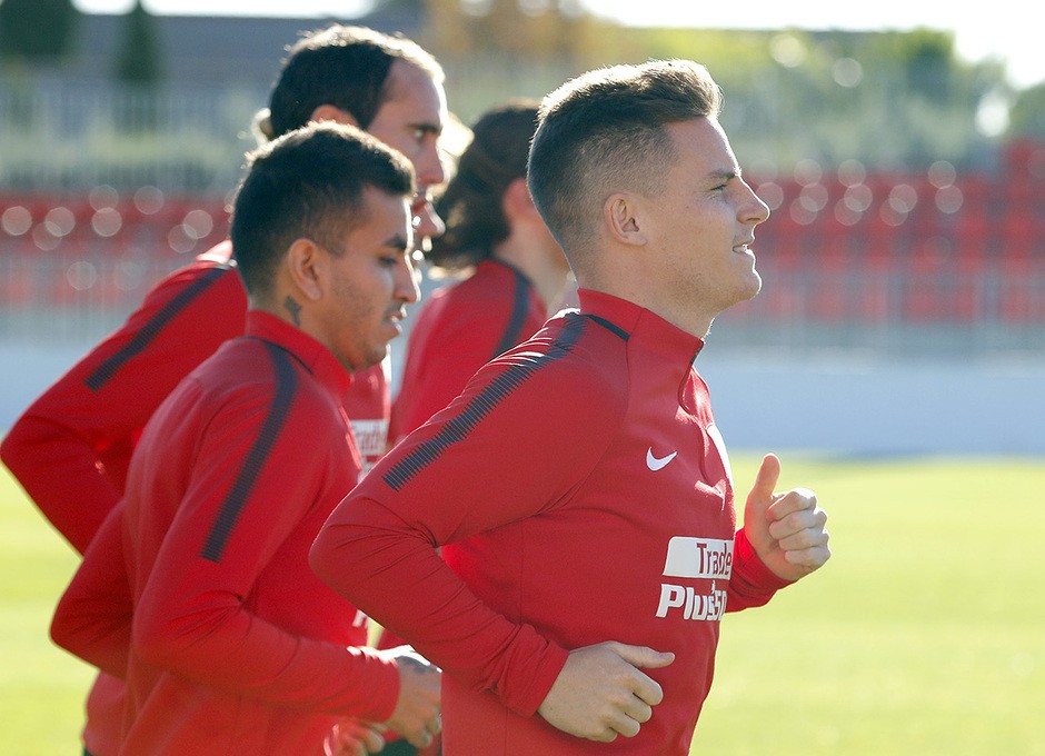Atletico tập luyện - Bóng Đá