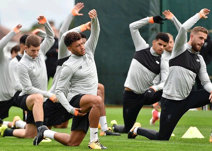 Ảnh Liverpool tập luyện - Bóng Đá
