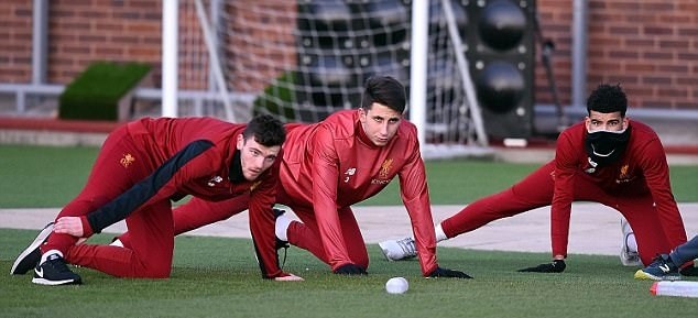 Liverpool tập luyện - Bóng Đá