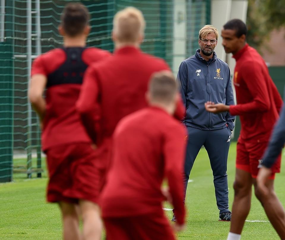 Ảnh Liverpool tập luyện - Bóng Đá