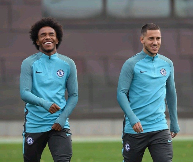 Dàn sao Chelsea háo hức hành quân đến Madrid - Bóng Đá