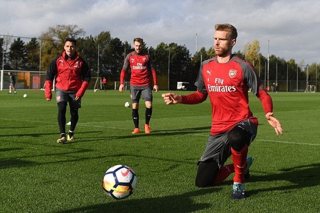 Arsenal tập luyện - Bóng Đá