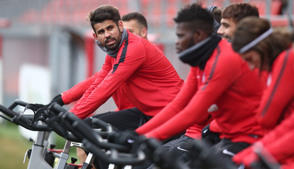 Atletico tập luyện - Bóng Đá