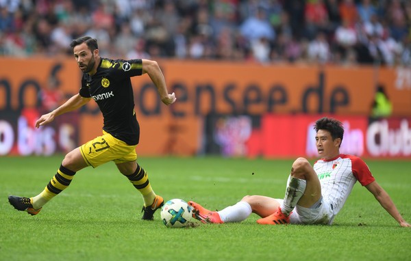 Augsburg 1-2 Dortmund - Bóng Đá
