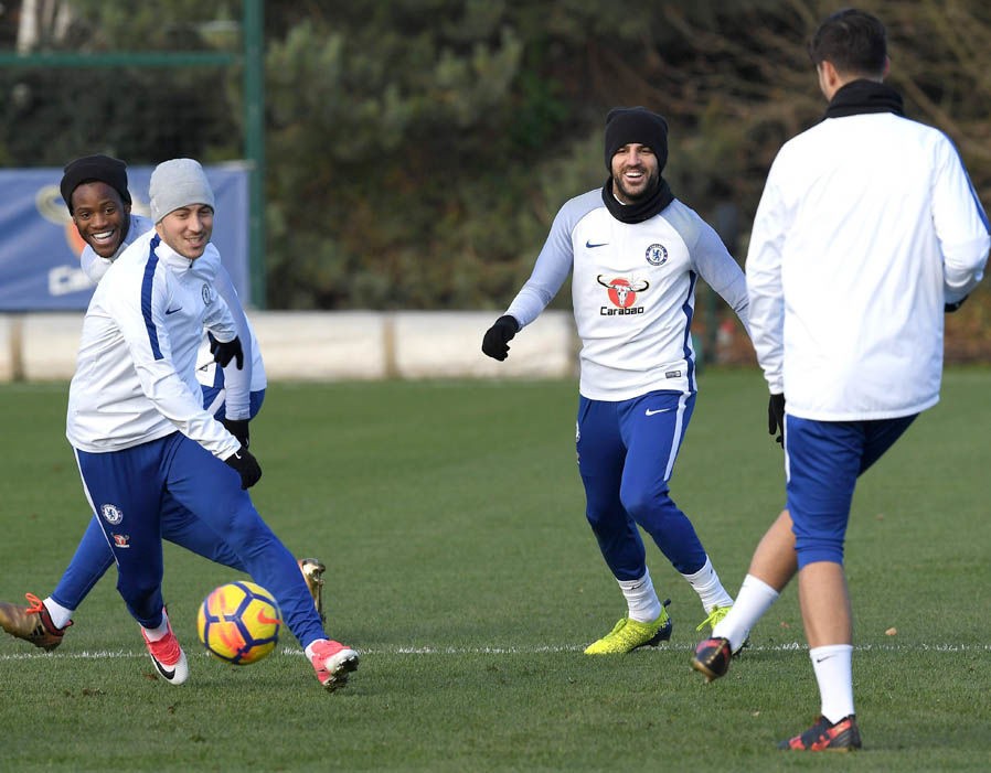 Chelsea tập luyện - Bóng Đá