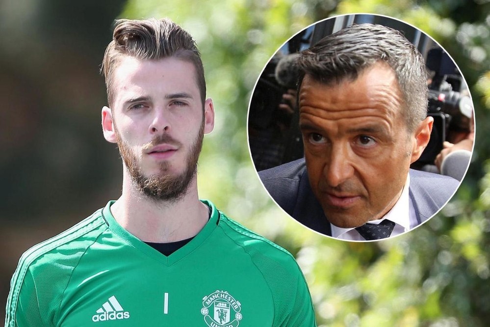Mendes qua mặt M.U đàm phán De Gea với Juventus - Bóng Đá