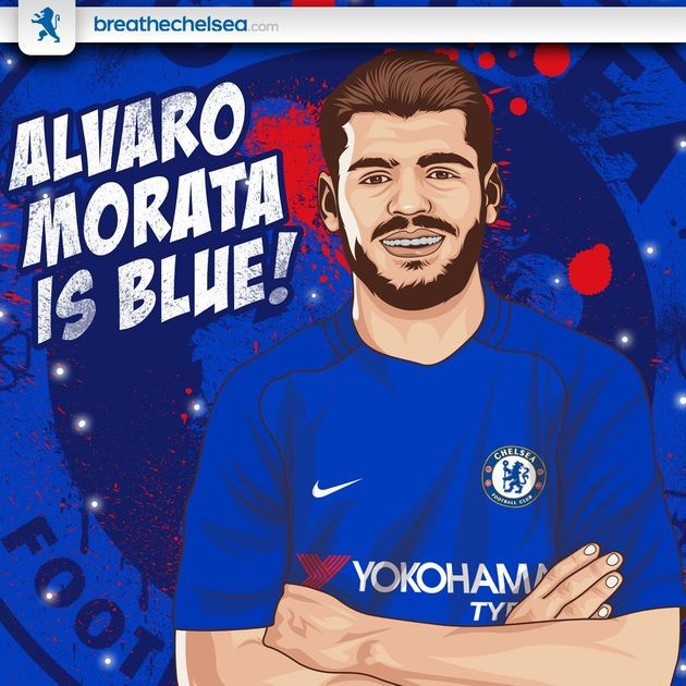 Ảnh chế Morata - Bóng Đá