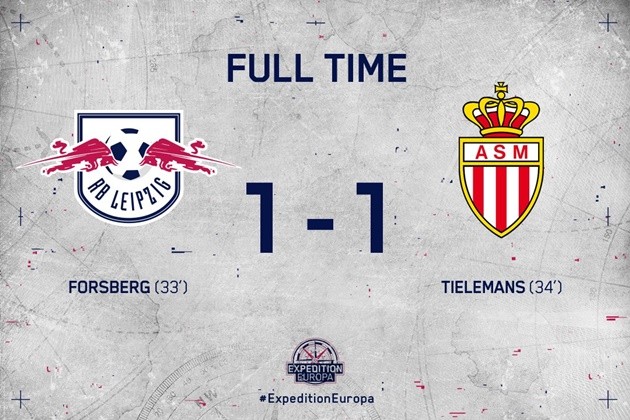 RB Leipzig 1-1 AS Monaco: Cân não - Bóng Đá