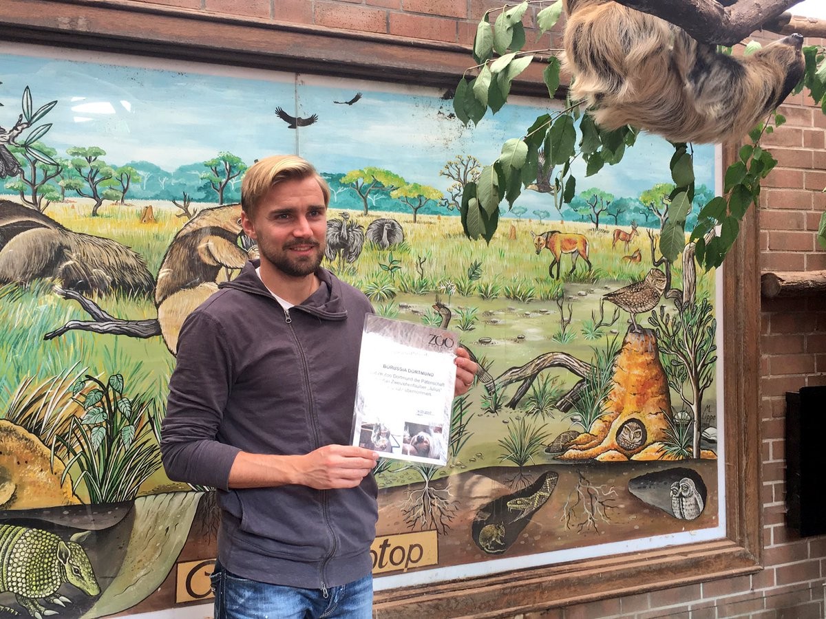 Chấn thương, hai 'anh đại' Dortmund rủ nhau vào sở thú - Bóng Đá