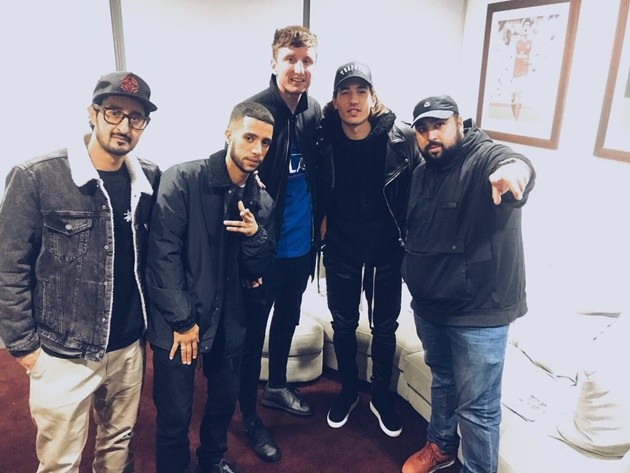 Hector Bellerin trong bộ cánh 