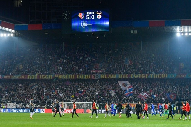Basel 5-0 Benfica: Đi vào lịch sử - Bóng Đá