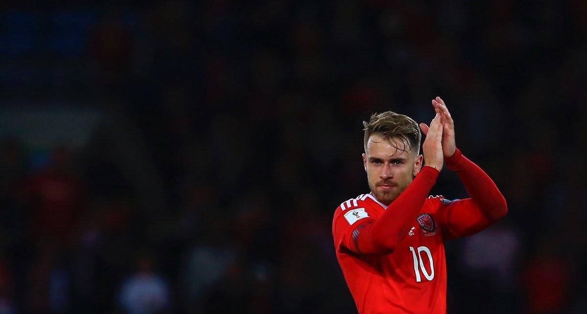 Aaron Ramsey cán mốc đáng tự hào ở tuyển - Bóng Đá