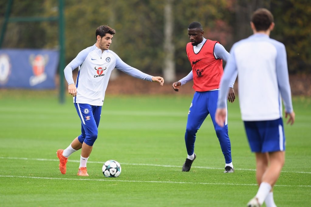 Nóng: Morata đã trở lại tập luyện bình thường - Bóng Đá