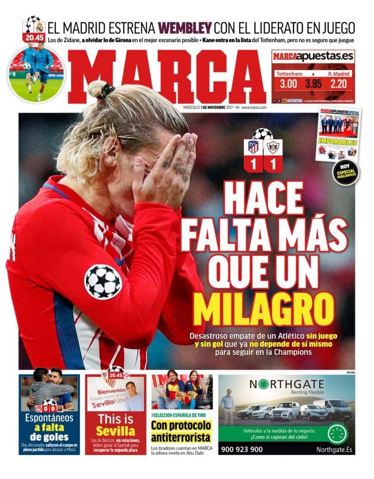 Atletico Madrid trên bờ vực thẳm: Diego Simeone cạn ý tưởng? - Bóng Đá