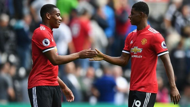 Mourinho muốn kết hợp cặp song sát Martial - Rashford - Bóng Đá