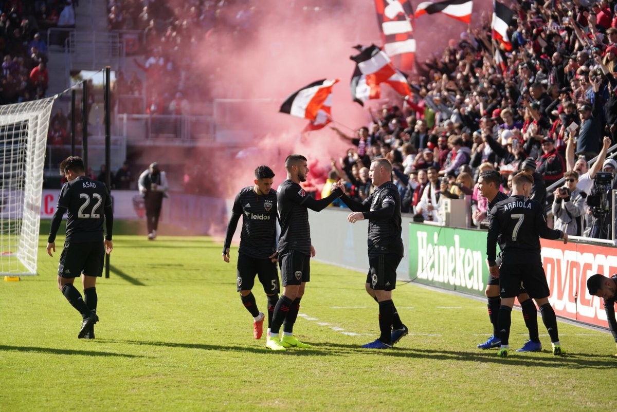 Ảnh Rooney ghi bàn DC United giành vé play off - Bóng Đá