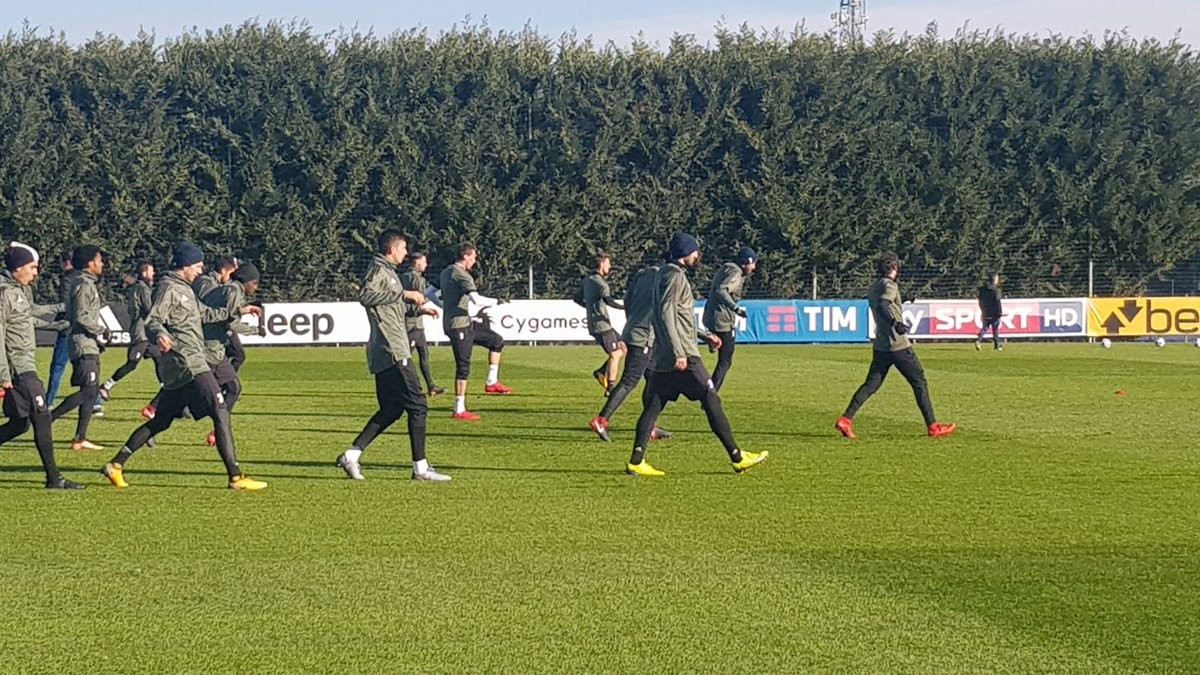 Juventus tập luyện - Bóng Đá