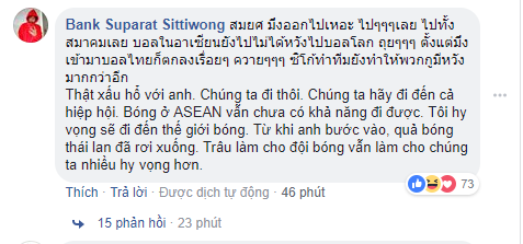 Fan Thái Lan: 'Chúng tôi chẳng cần World Cup gì hết' - Bóng Đá