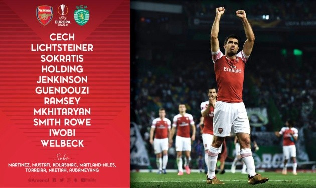 Xác nhận đh arsenal đấu sporting - Bóng Đá