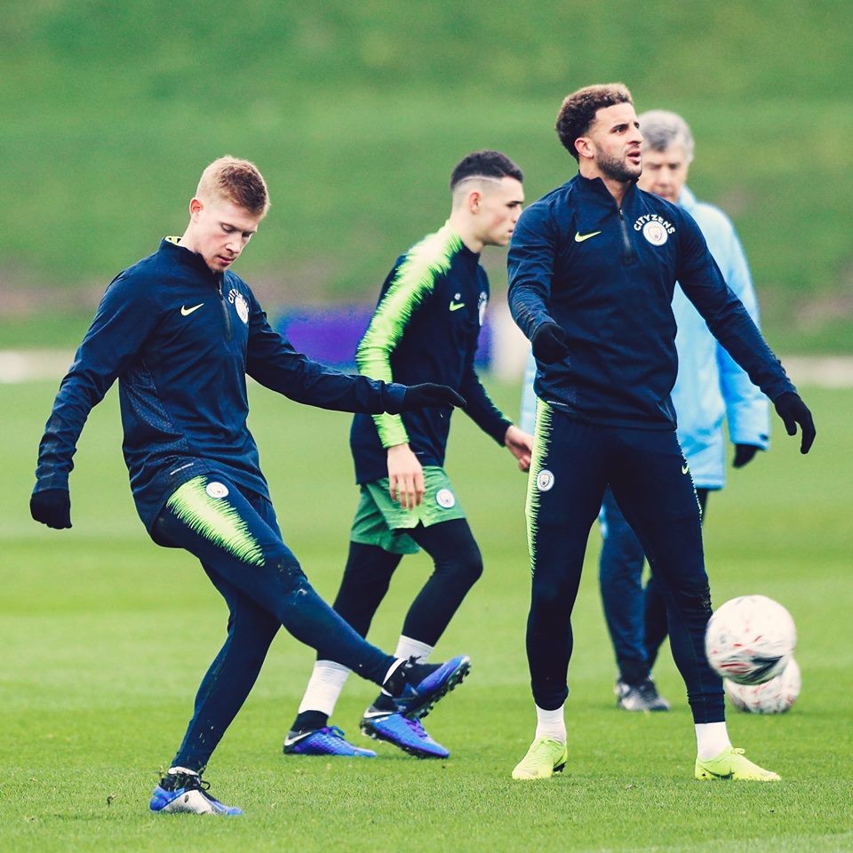 Man City tập  - Bóng Đá