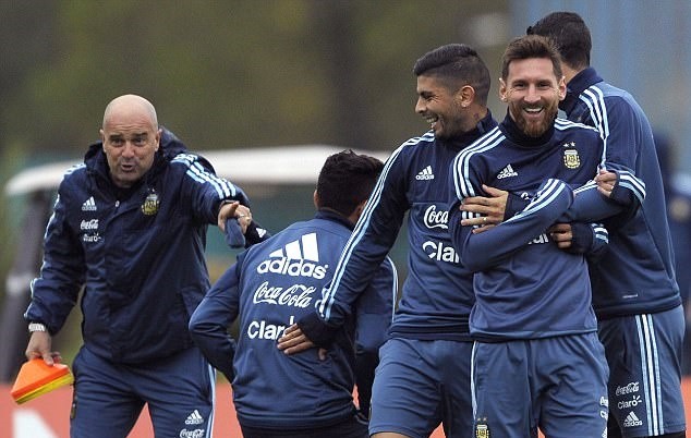 Buổi tập Argentina - Bóng Đá