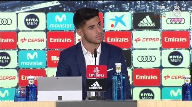 Ảnh Asensio ký hợp đồng - Bóng Đá
