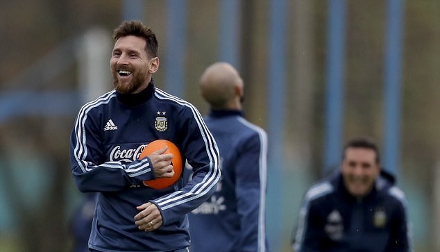 Buổi tập Argentina - Bóng Đá